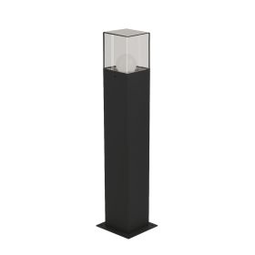 Inowel Landscape Path Lights with E26 Bulb Base(Bulb not Included) Modern Pathway Light Driveway Lights Wired 12226 (Color: BLACK, size: 31.5in)